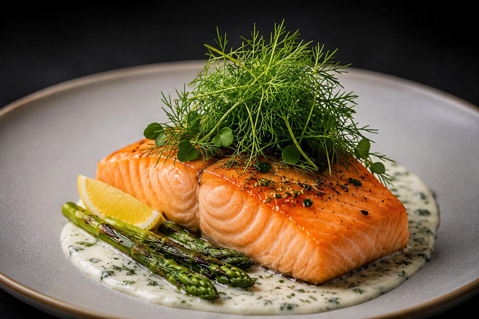 Tarifler ve Kullanım Fikirleri Dill Microgreens Dereotu Mikro Filizi ile somon